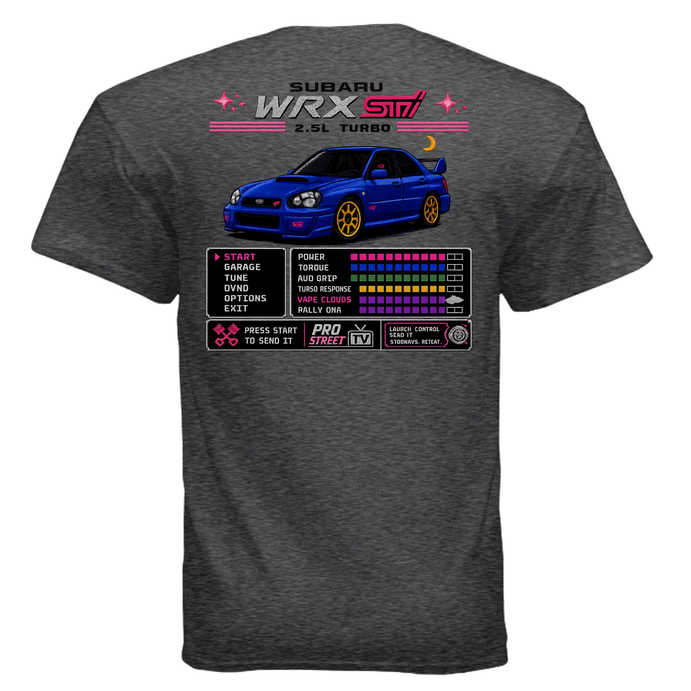 DARK HEATHER - G200 - BACK